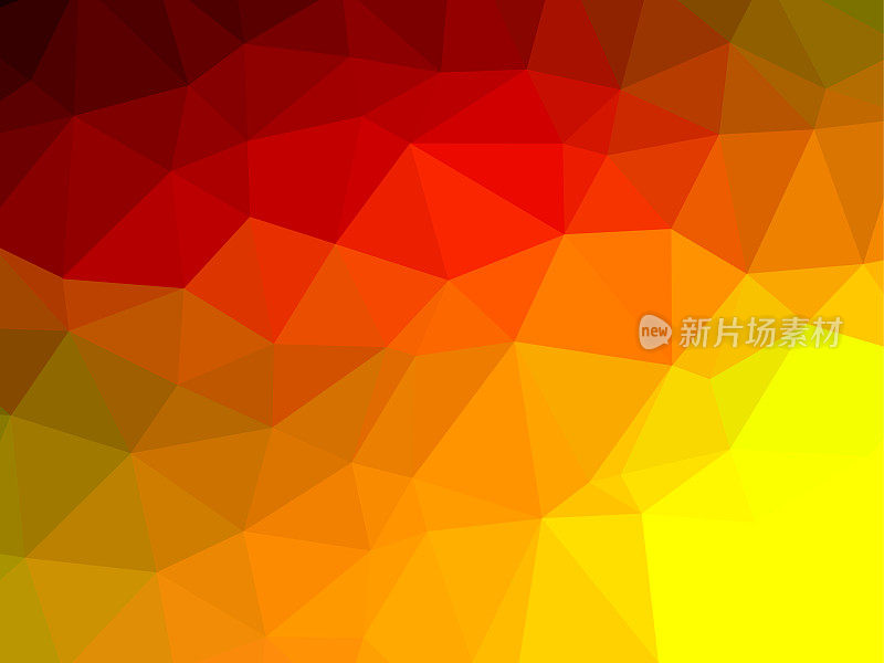 Polygon background pattern - polygonal - multicolored wallpaper - vector Illustration